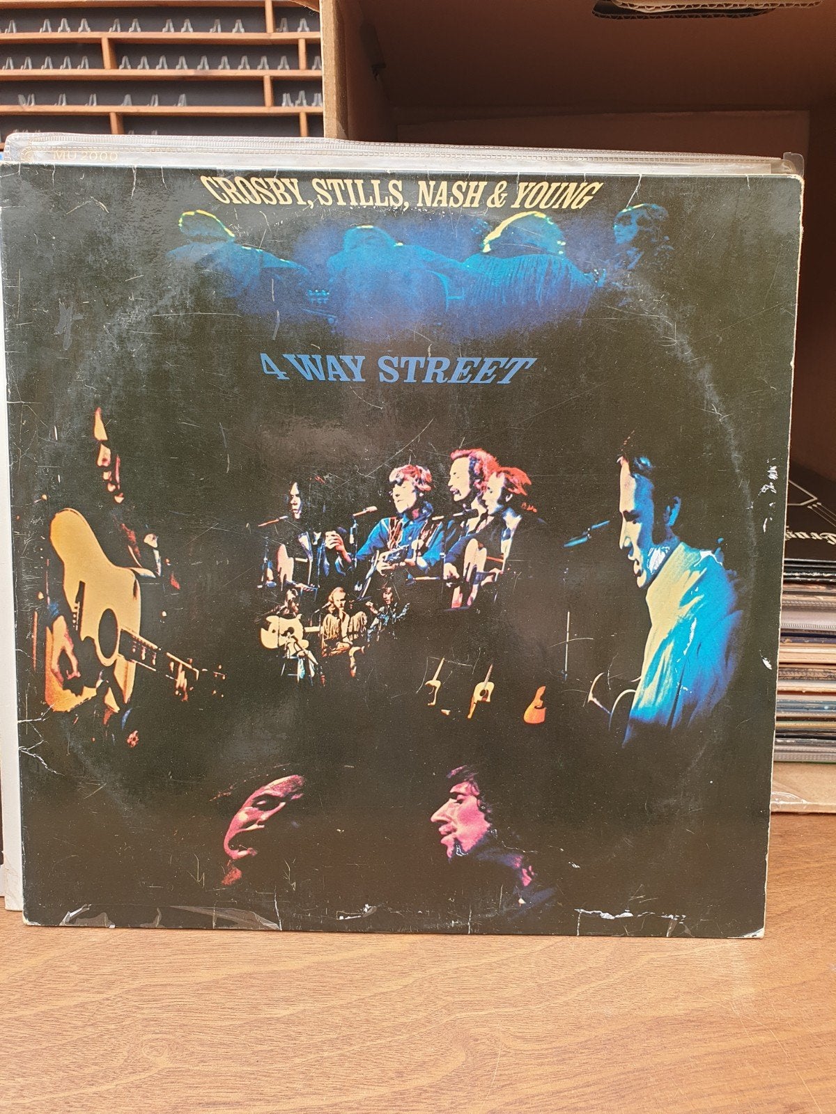 Crosby, Stills, Nash & Young - 4 Way Street, 2 lp (3), Ophalen of Verzenden, Gebruikt, 12 inch, Dubbel-LP
