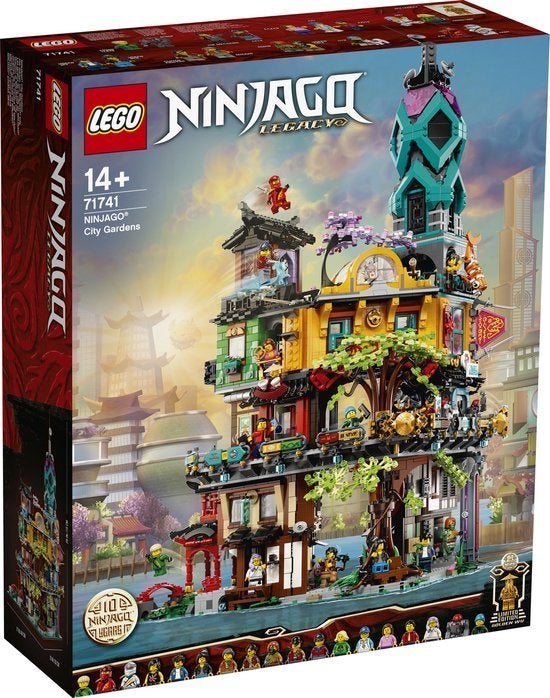 Ninjago stadstuinen, Gebruikt, Verzenden, Lego, Ninjago