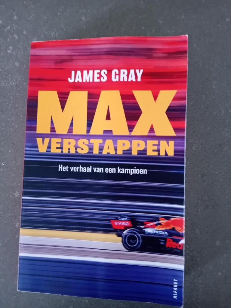 Max Verstappen. Het verhaal van een kampioen./ James Gray., Ophalen of Verzenden, Zo goed als nieuw, James Gray, Sport