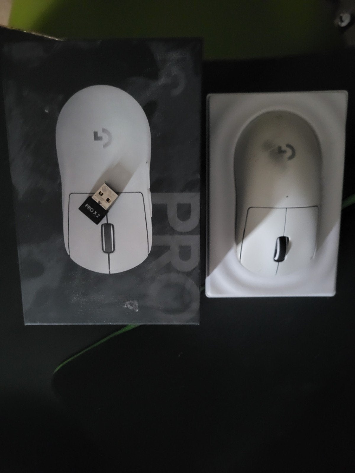 Logitech G Pro X Superlight 2 Gaming Muis Wit, Computers en Software, Muizen, Rechtshandig, Muis, Gebruikt, Ophalen of Verzenden