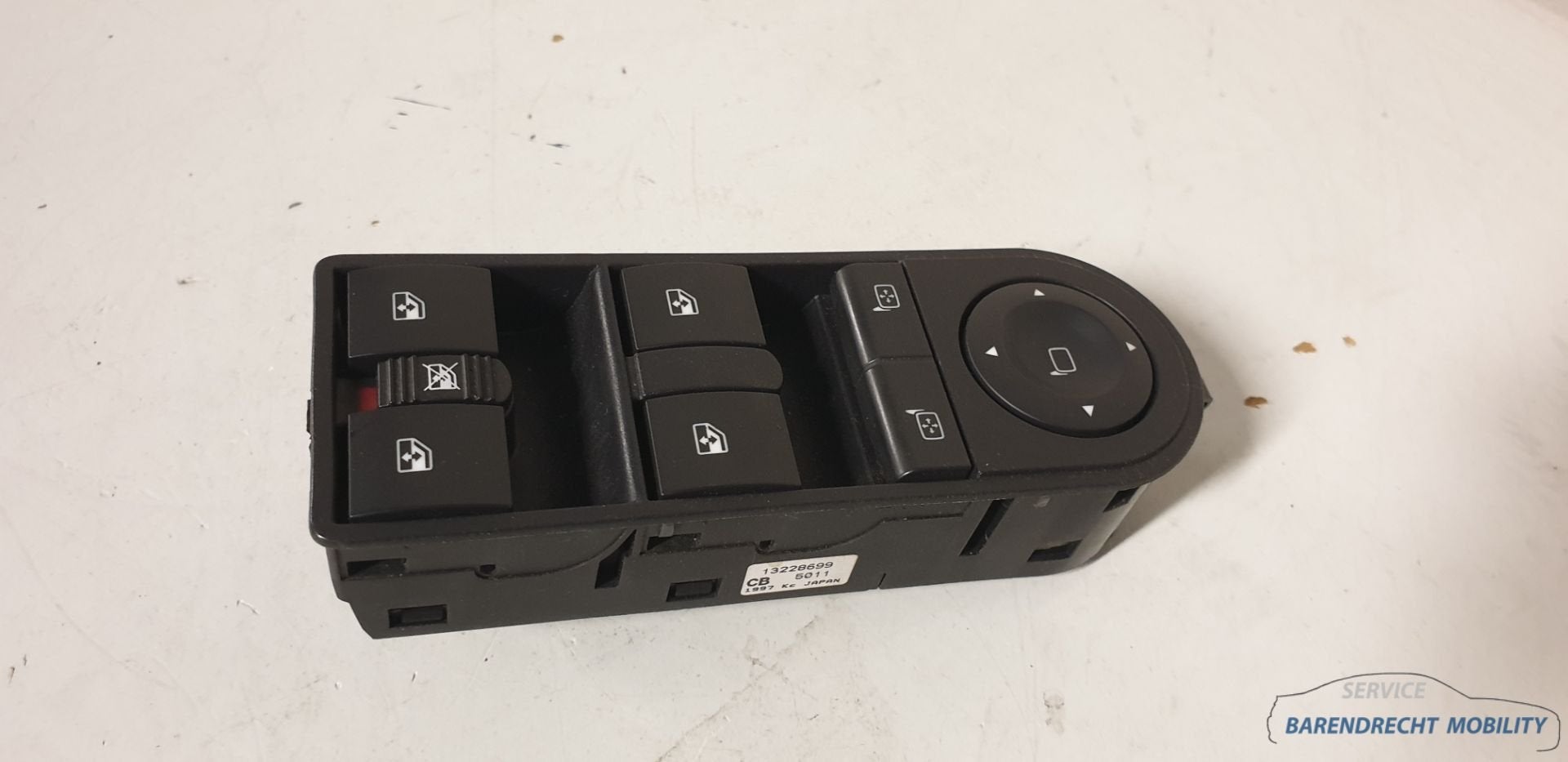 Raamschakelaar Opel Astra H Zafira B 13228699 4 knops elektr