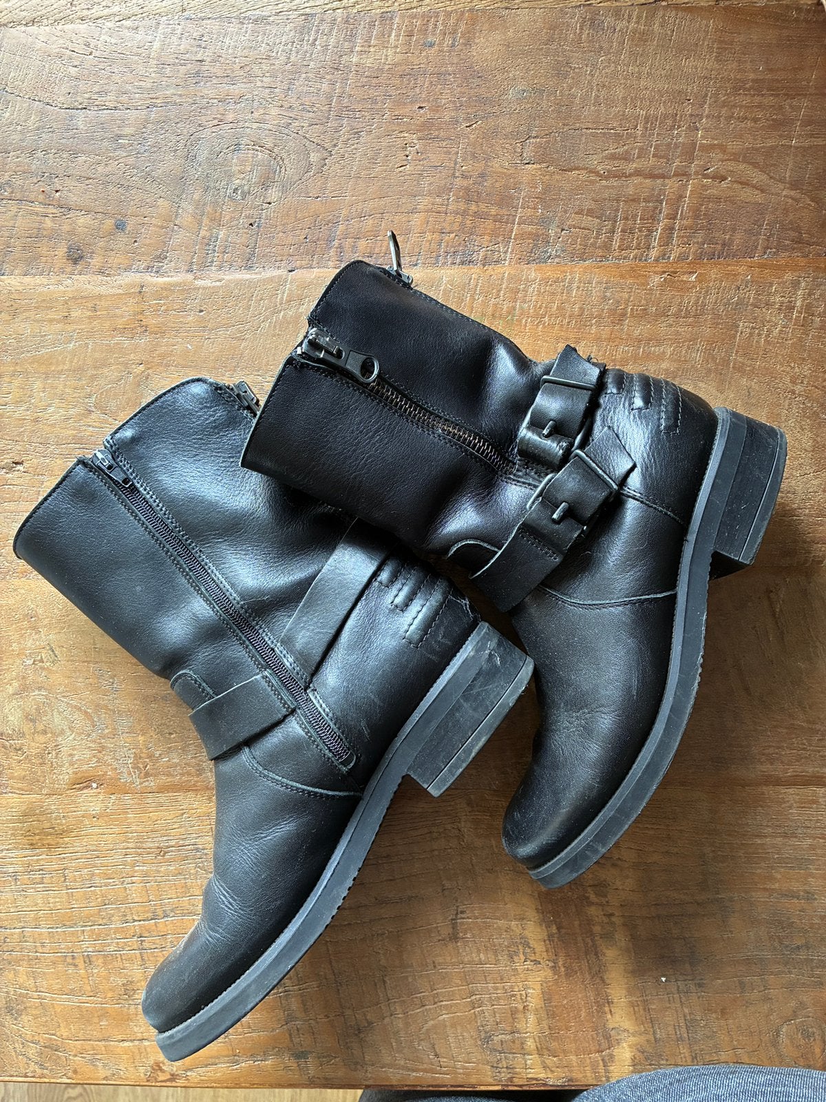 Juul & Belle laarsjes maat 40, Kleding | Dames, Ophalen of Verzenden, Zo goed als nieuw, Zwart
