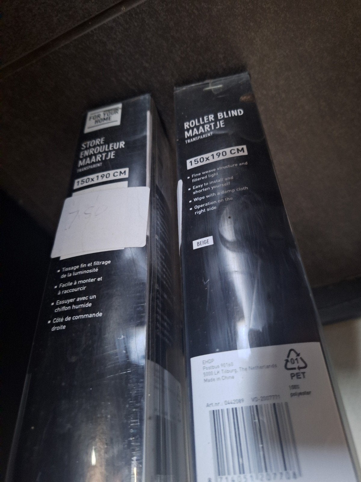rolgordijnen 2 stuks, Ophalen, Wit, Xx, 150 cm