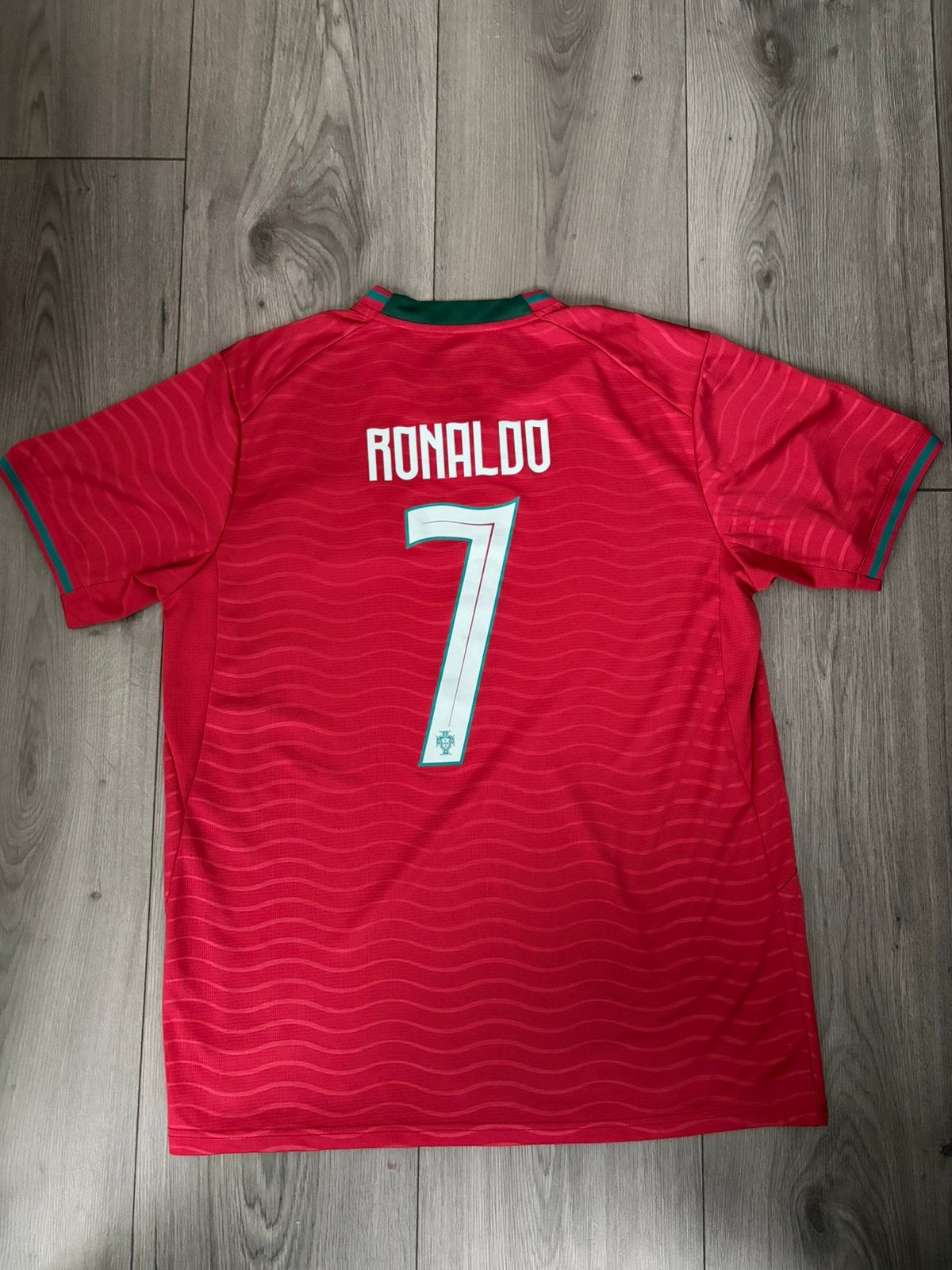 Xl 1 op 1.  Ronaldo portugal, Ophalen of Verzenden, Zo goed als nieuw, Maat 48/50 (M), Wit
