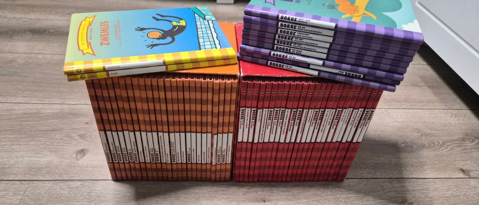 Borre Boekjes: 2 complete boxen + 11 losse exemplaren, Ophalen of Verzenden