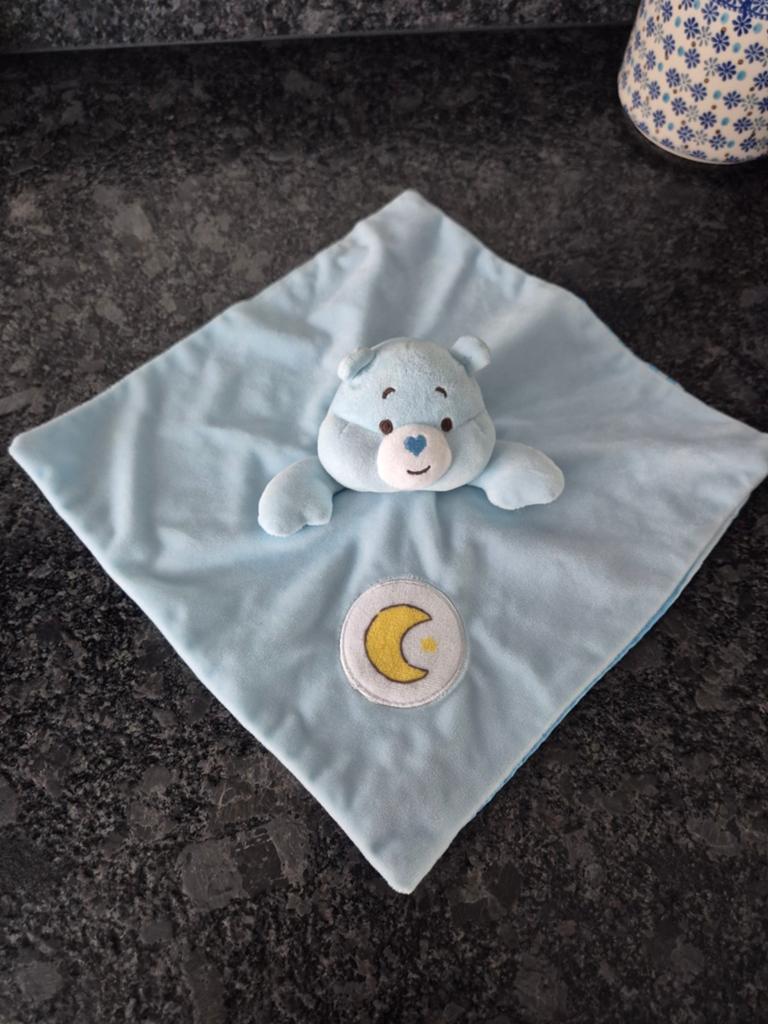Care Bears - Knuffeldoek Troetelbeer lichtblauw, Ophalen of Verzenden, Overige typen