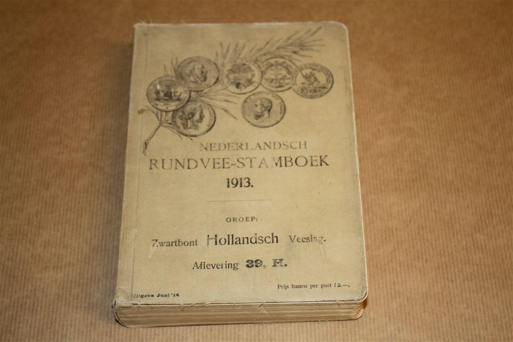 Nederlandsch Rundvee-Stamboek - 1913 !!, Ophalen of Verzenden