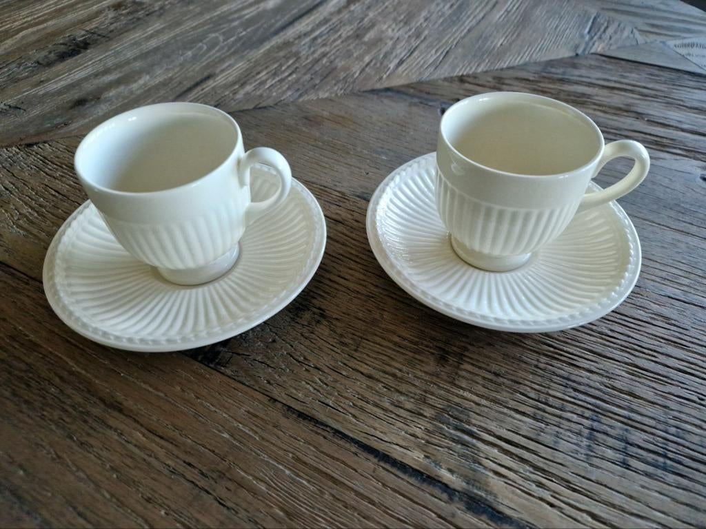 wedgwood edme servies espresso mokka kop en schotel, Ophalen of Verzenden