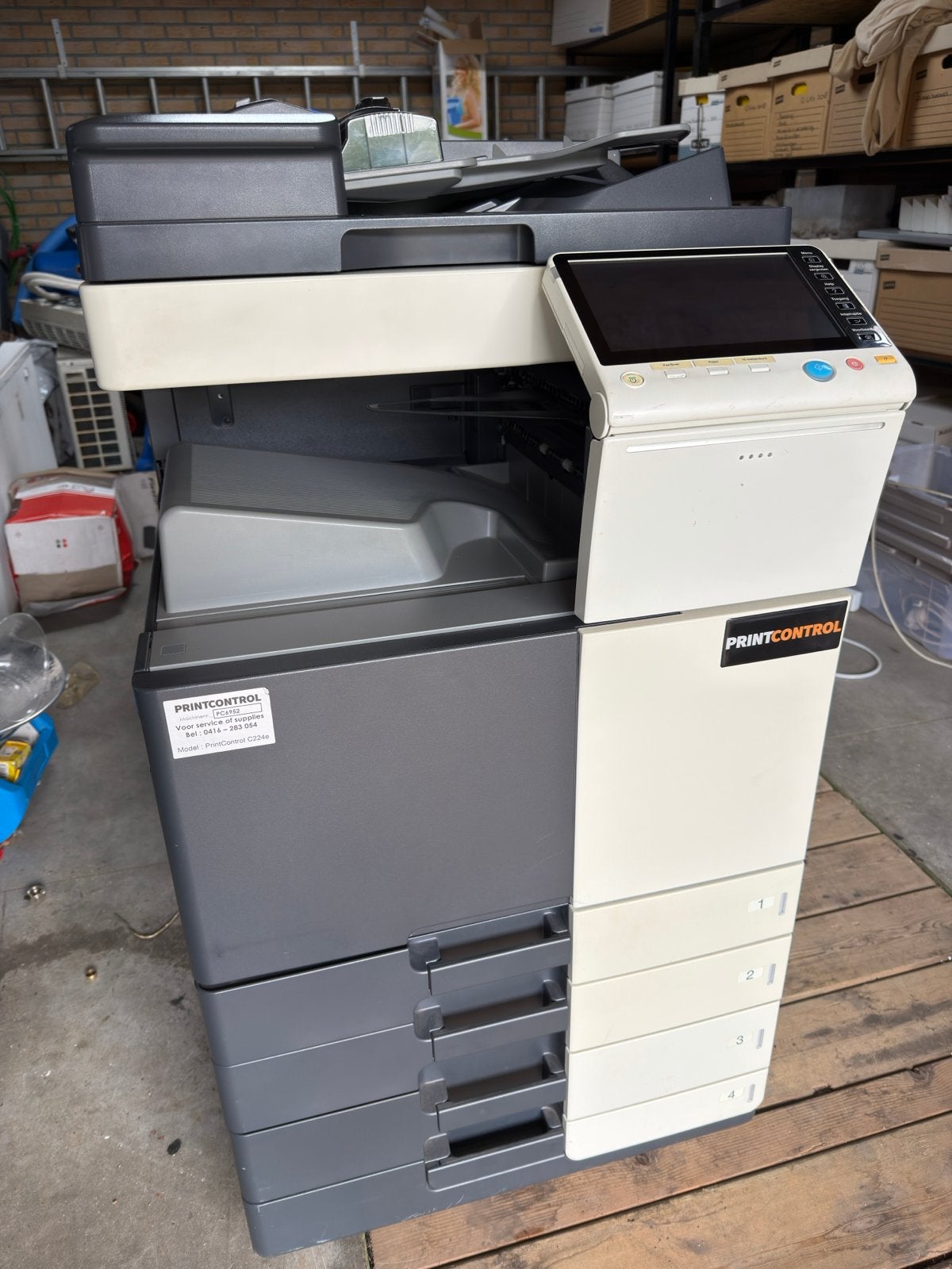 Develop ineo+ 224e van Konica Minolta., Computers en Software, Ophalen, Gebruikt, All-in-one, Kleur printen