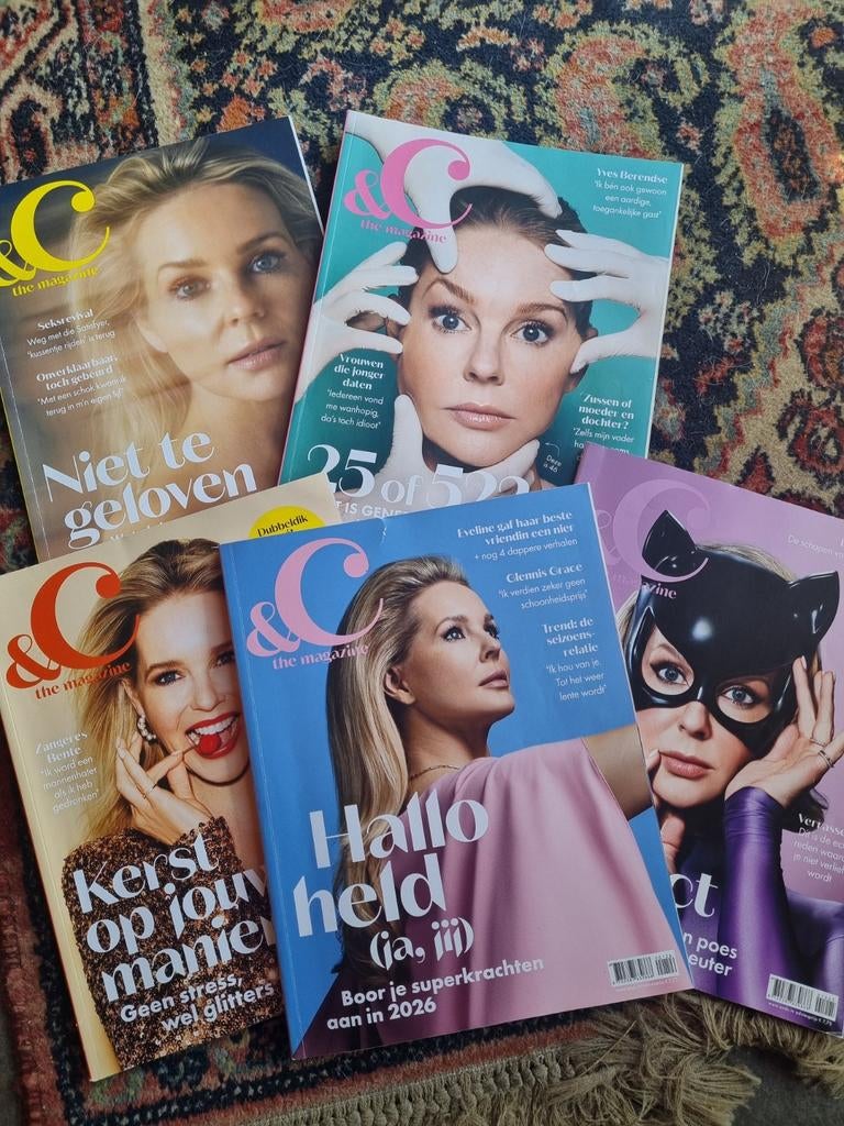 C&The Magazine met Chantal Janzen - Diverse edities, Ophalen of Verzenden