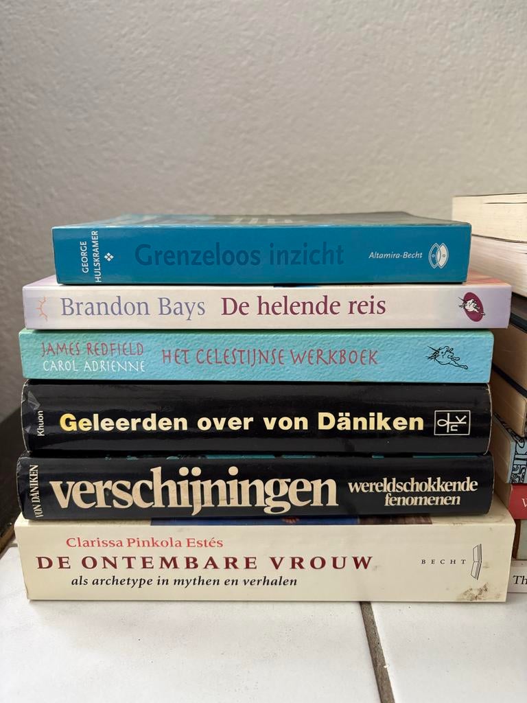 Diverse spirituele en esoterische boeken, Boeken, Partijen en Verzamelingen, Ophalen, Gelezen