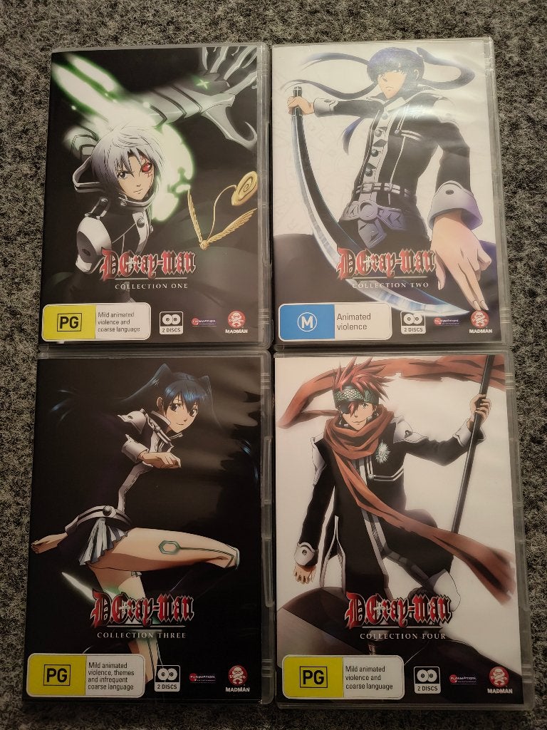 D Gray Man collection 1,2,3&4, Vanaf 12 jaar, Ophalen of Verzenden, Zo goed als nieuw, Non-fictie