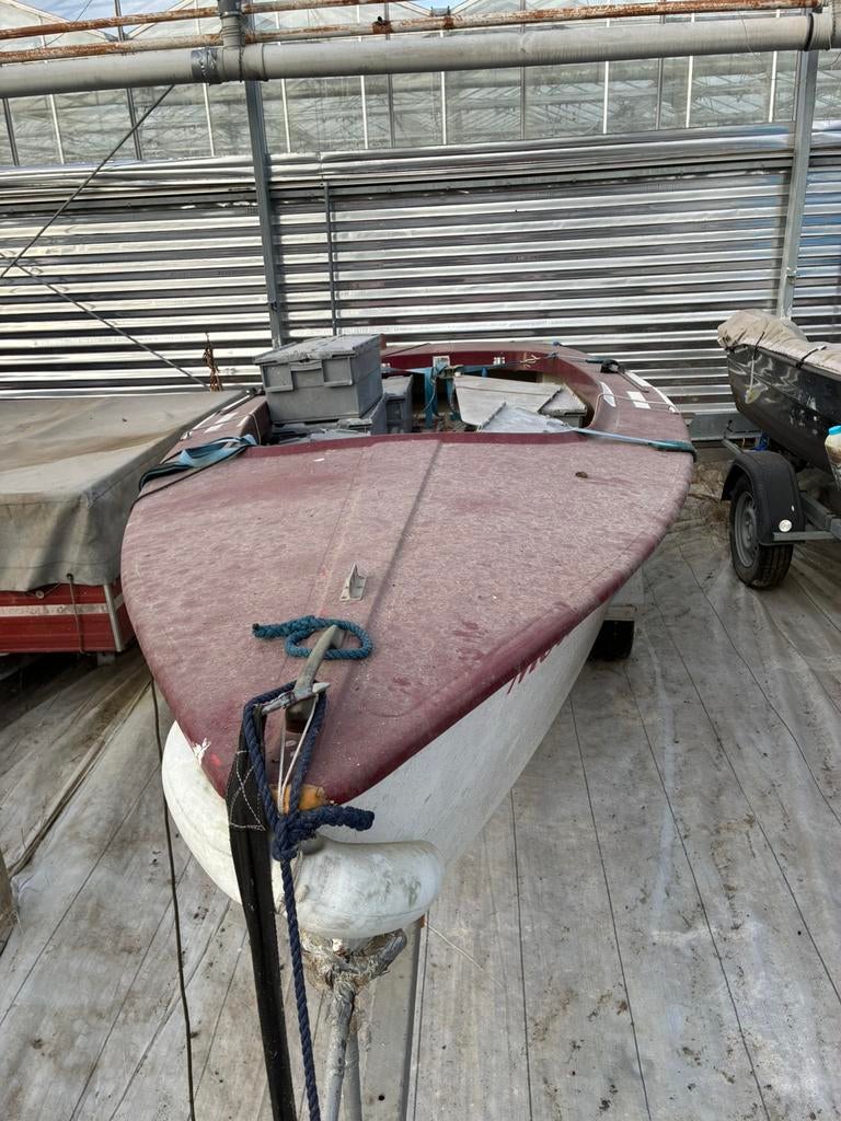 Open zeilboot met trailer, Ophalen, Zo goed als nieuw, Overige typen, Minder dan 15 m²