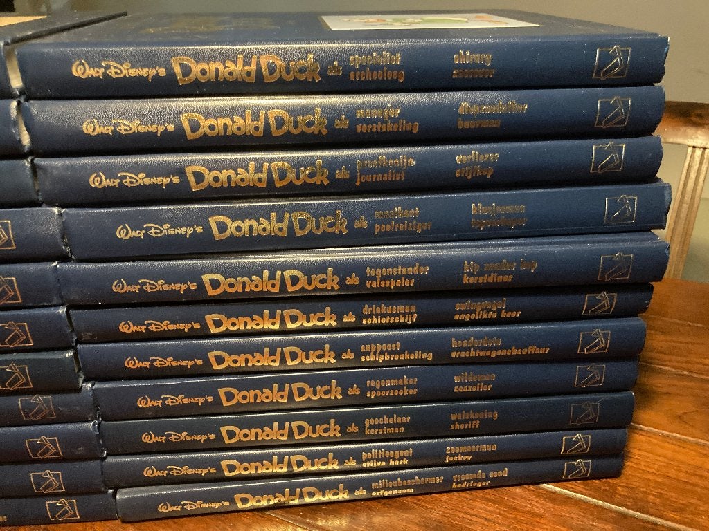 T.K. 12 Delen Donald Duck Collectie Lekturama, Meerdere stripboeken, Ophalen of Verzenden, Zo goed als nieuw