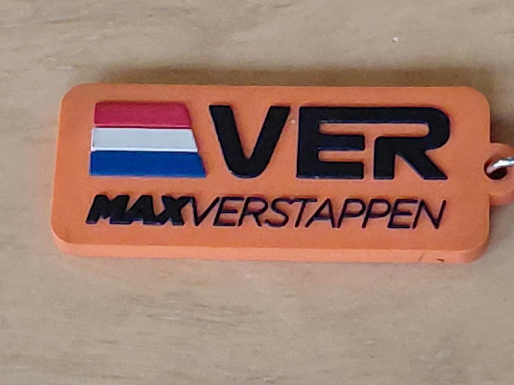 Sleutelhanger Max Verstappen., Ophalen of Verzenden, Zo goed als nieuw, Formule 1