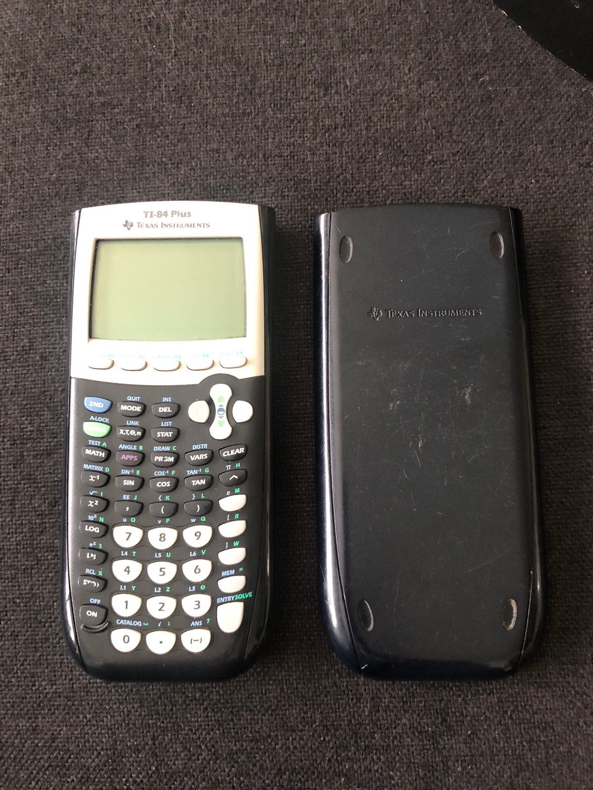 Grafische rekenmachine TI-84 zwart  texas instruments, Ophalen of Verzenden, Grafische rekenmachine