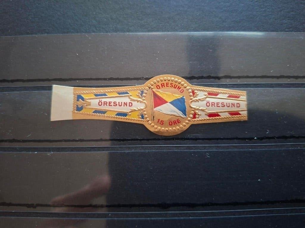 sigarenband vlag, Verzamelen, Verzenden, Gebruikt, Sigarenbandjes