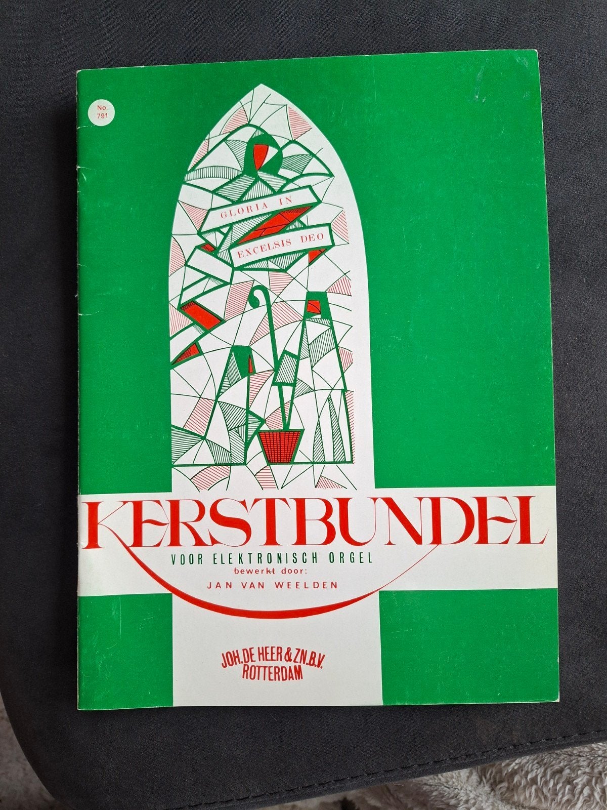jan van werelden kerstbundel, Orgel, Ophalen of Verzenden, Zo goed als nieuw, Religie en Gospel