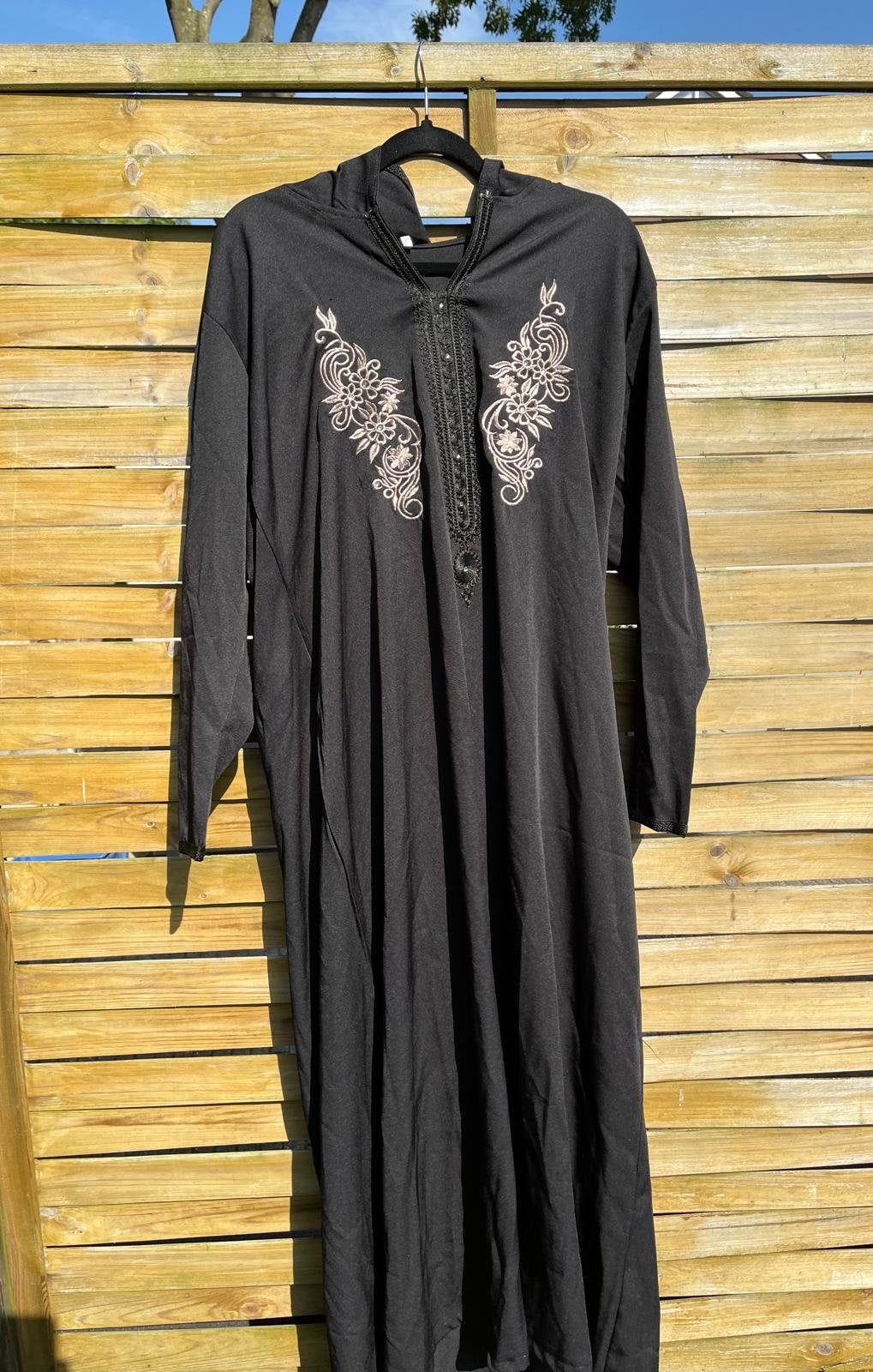 Nieuwe Marokkaanse jurk zwart maat XXL, Ophalen of Verzenden, Nieuw, Maat 46/48 (XL) of groter, Zwart