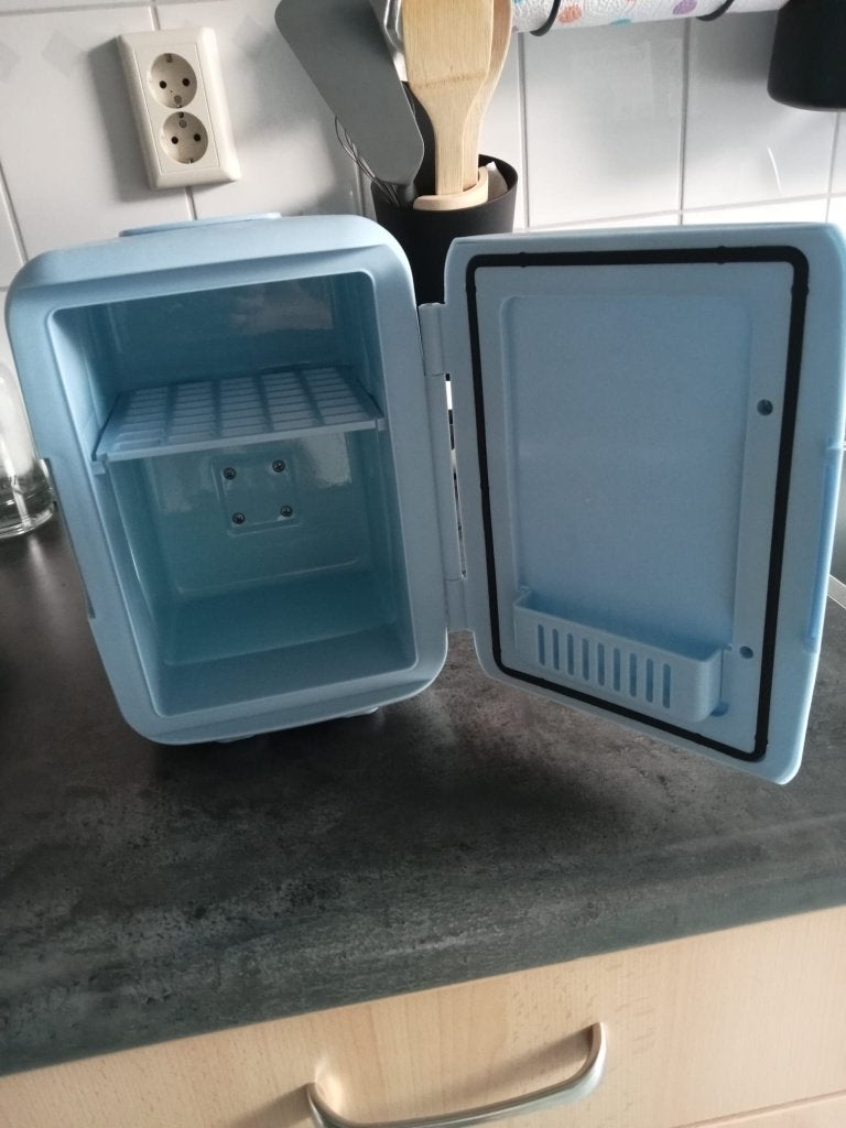 Mini-koelkast InnovaGoods blauw, Ophalen, Zonder vriesvak, Minder dan 45 cm, Minder dan 85 cm