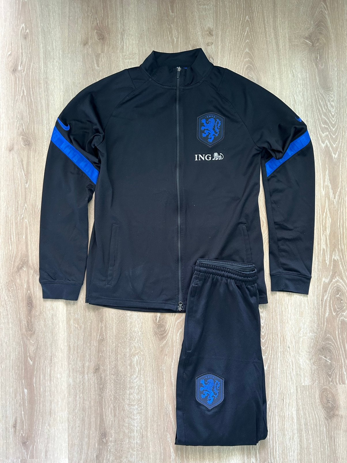 Nederlands elftal trainingspak Nike 20/21 maat 158-170/XS, Kleding | Heren, Zwart, Ophalen of Verzenden, Nike, Nike