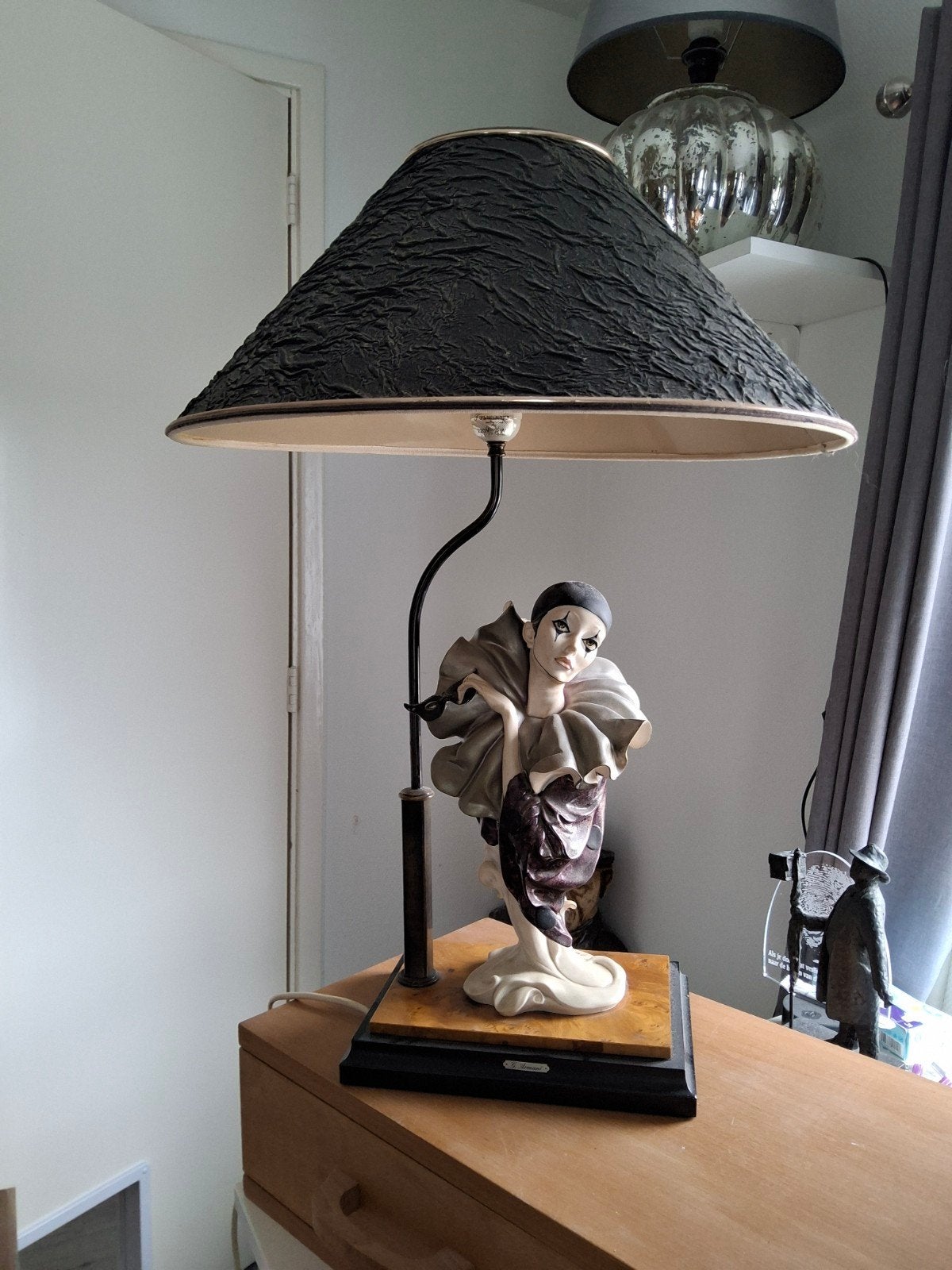 Giuseppe Armani "Pierrot" Tafellamp - 70cm Hoog, Ophalen of Verzenden