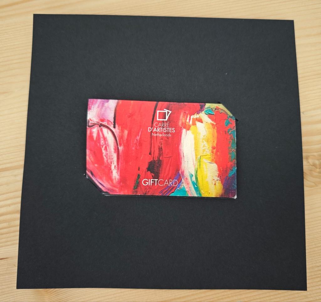 Kunst giftcard Carré D'Artistes, Ophalen of Verzenden