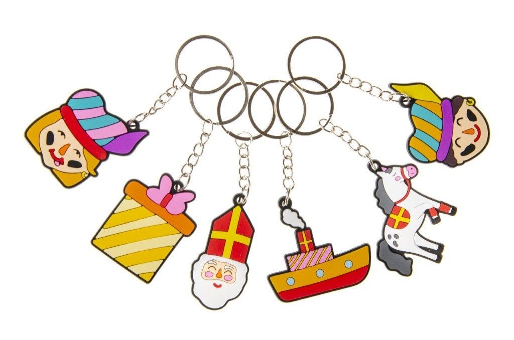 PARTIJ SLEUTELHANGER SINTERKLAAS , Diversen, Sinterklaas, ., Nieuw, Ophalen of Verzenden, .