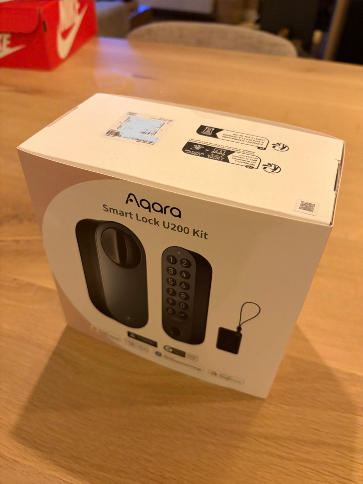 Aqara Smart Lock U200 Kit - Zwart - Slim Deurslot, Doe-het-zelf en Verbouw, Hang- en Sluitwerk, Ophalen of Verzenden, Nieuw, Overige materialen