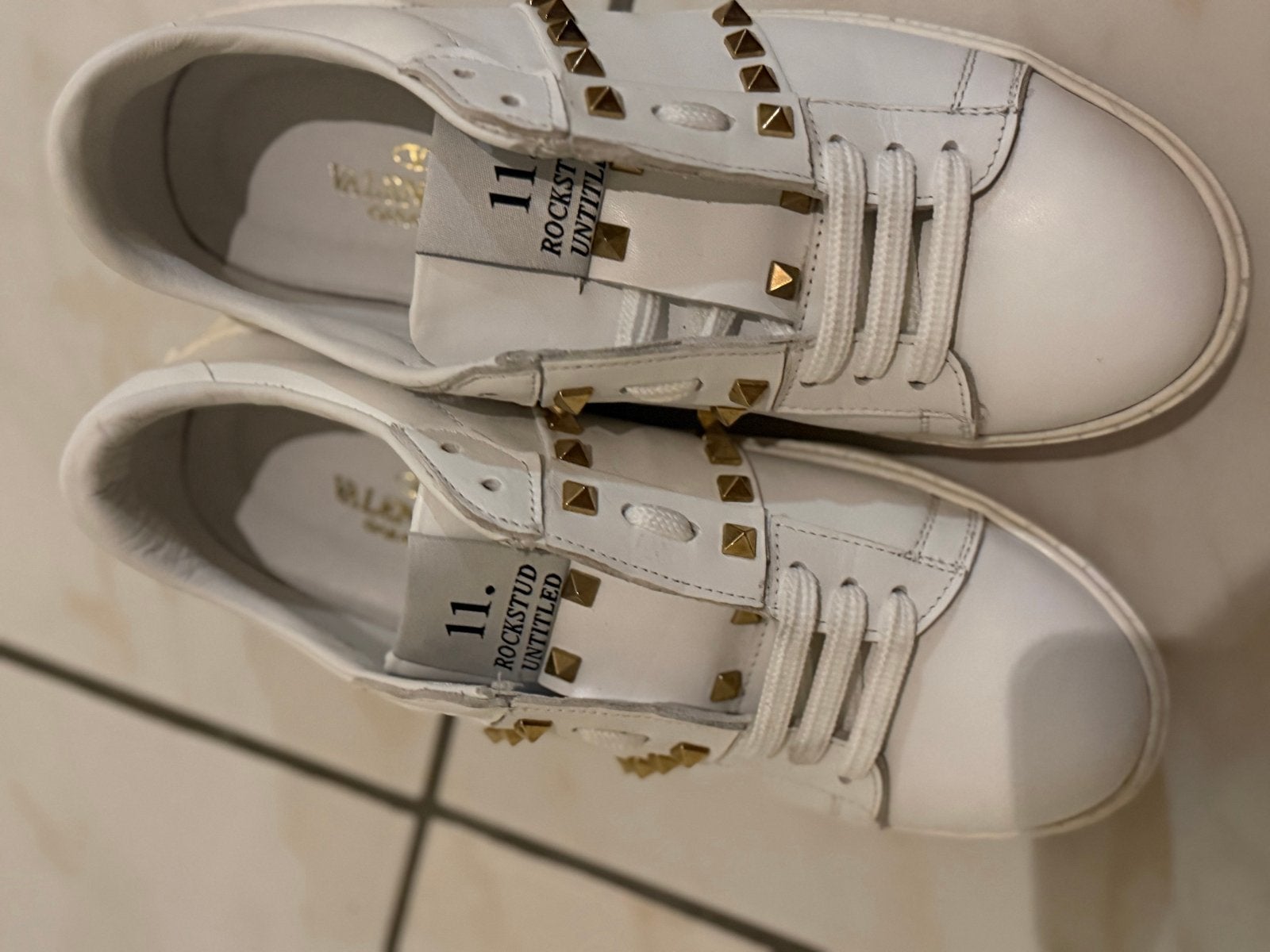 Nieuwe Valentino Garavani Rockstud Untitled Sneakers - Maat, Kleding | Dames, Ophalen of Verzenden, Nieuw, Wit, Sneakers of Gympen