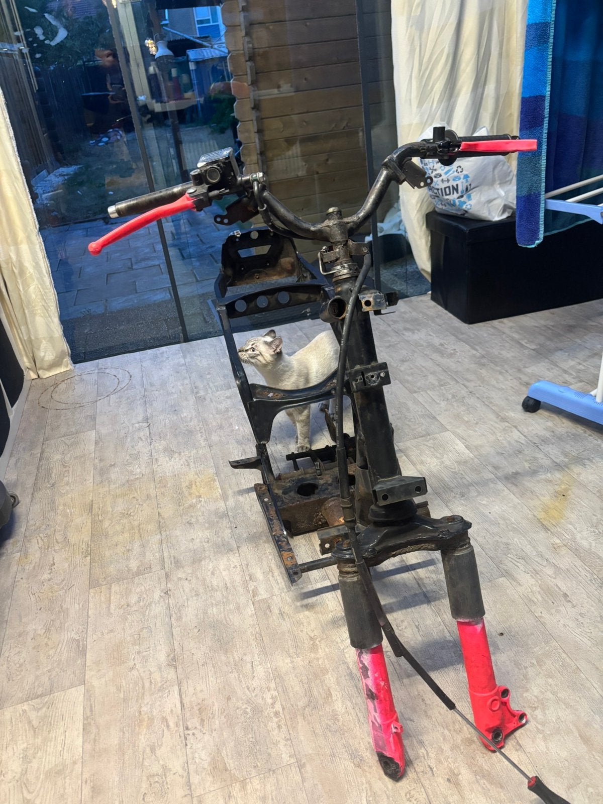 Zip 2t frame, Fietsen en Brommers, Brommers | Tomos, Ophalen, Gebruikt, Standard