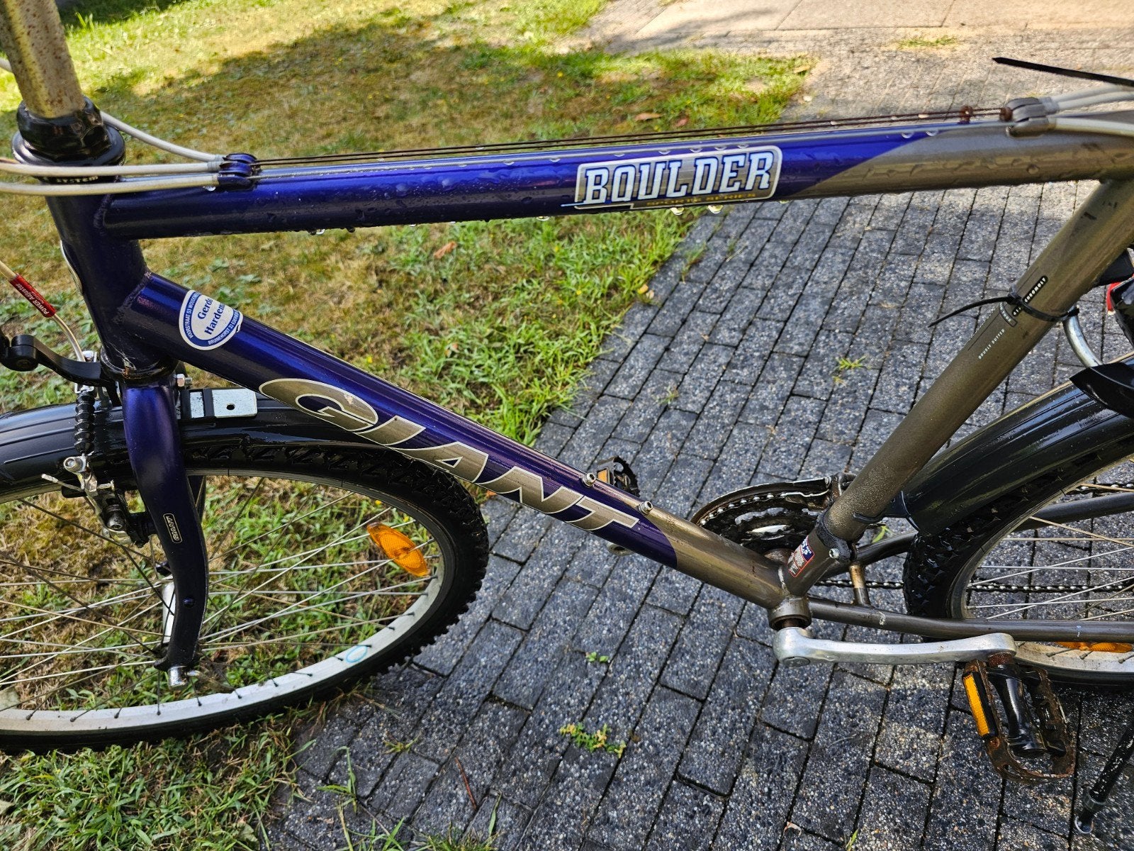 Giant Boulder Mountainbike – goed onderhouden – max. 1,75 m, Ophalen, Gebruikt, Hardtail, Giant