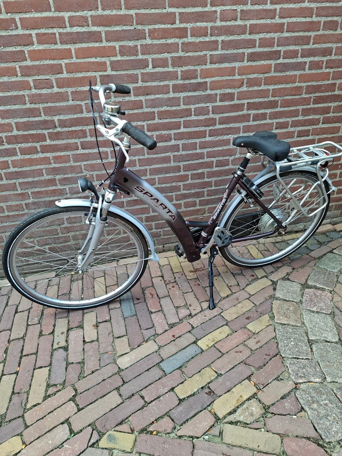 Mooie Sparta damesfiets 28 inch, frame 46  cm, 47 tot 50 cm, Ophalen, Gebruikt, Sparta