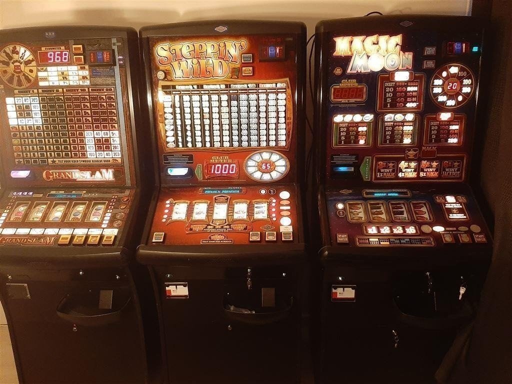 Steppin Wild Gokkast Halversie 1000punter Mk2 Fruitautomaat, Gulden, Ophalen of Verzenden, Zo goed als nieuw, Met sleutels
