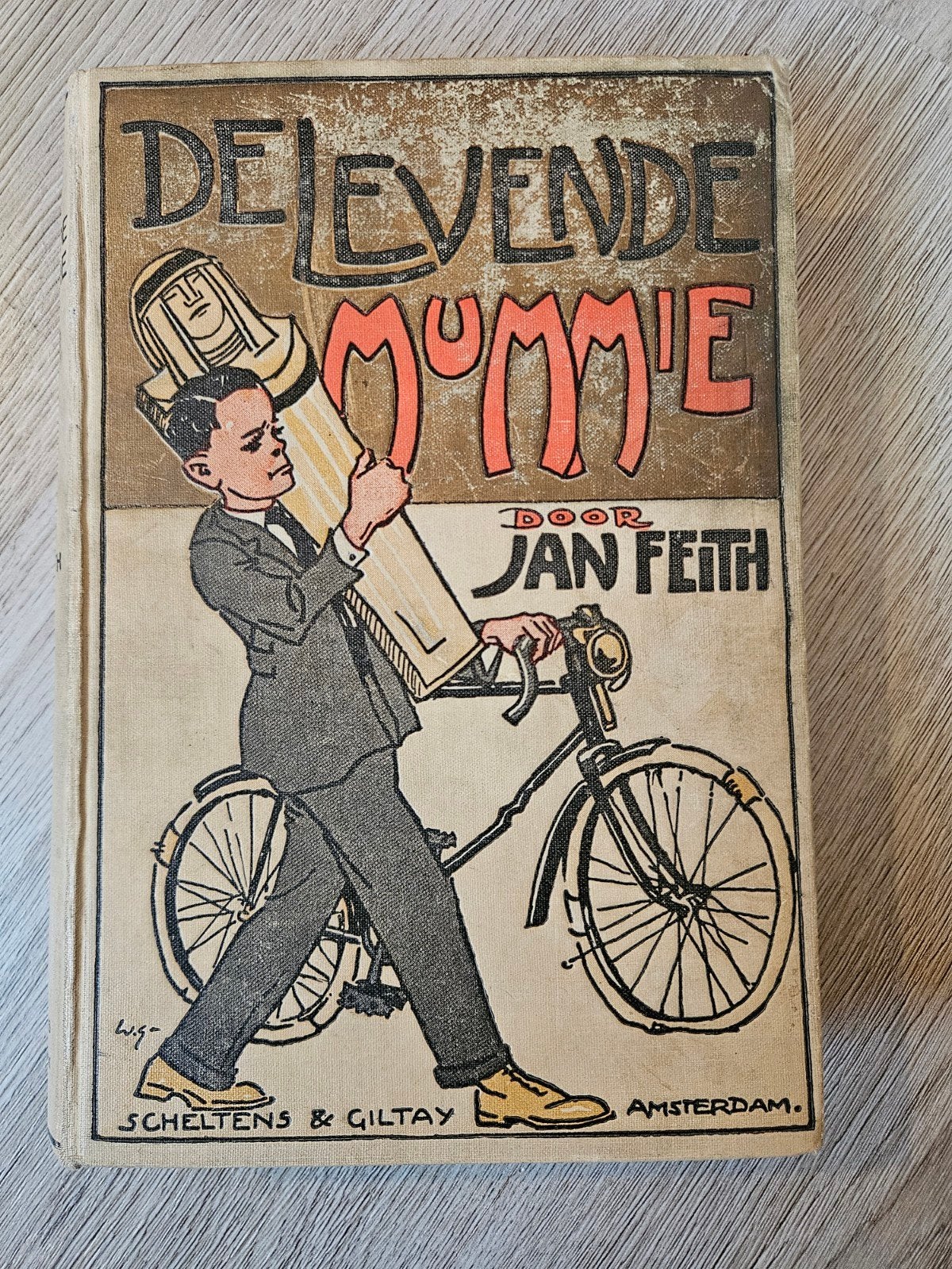 De Levende Mummie - Jan Feith (Derde Druk), Ophalen of Verzenden, Gelezen, Jan Feith, Fictie algemeen