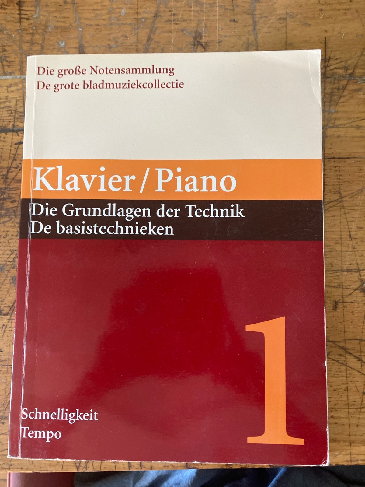 Klavier/Piano: De basistechnieken - Deel 1, Klassiek, Les of Cursus, Ophalen of Verzenden, Zo goed als nieuw