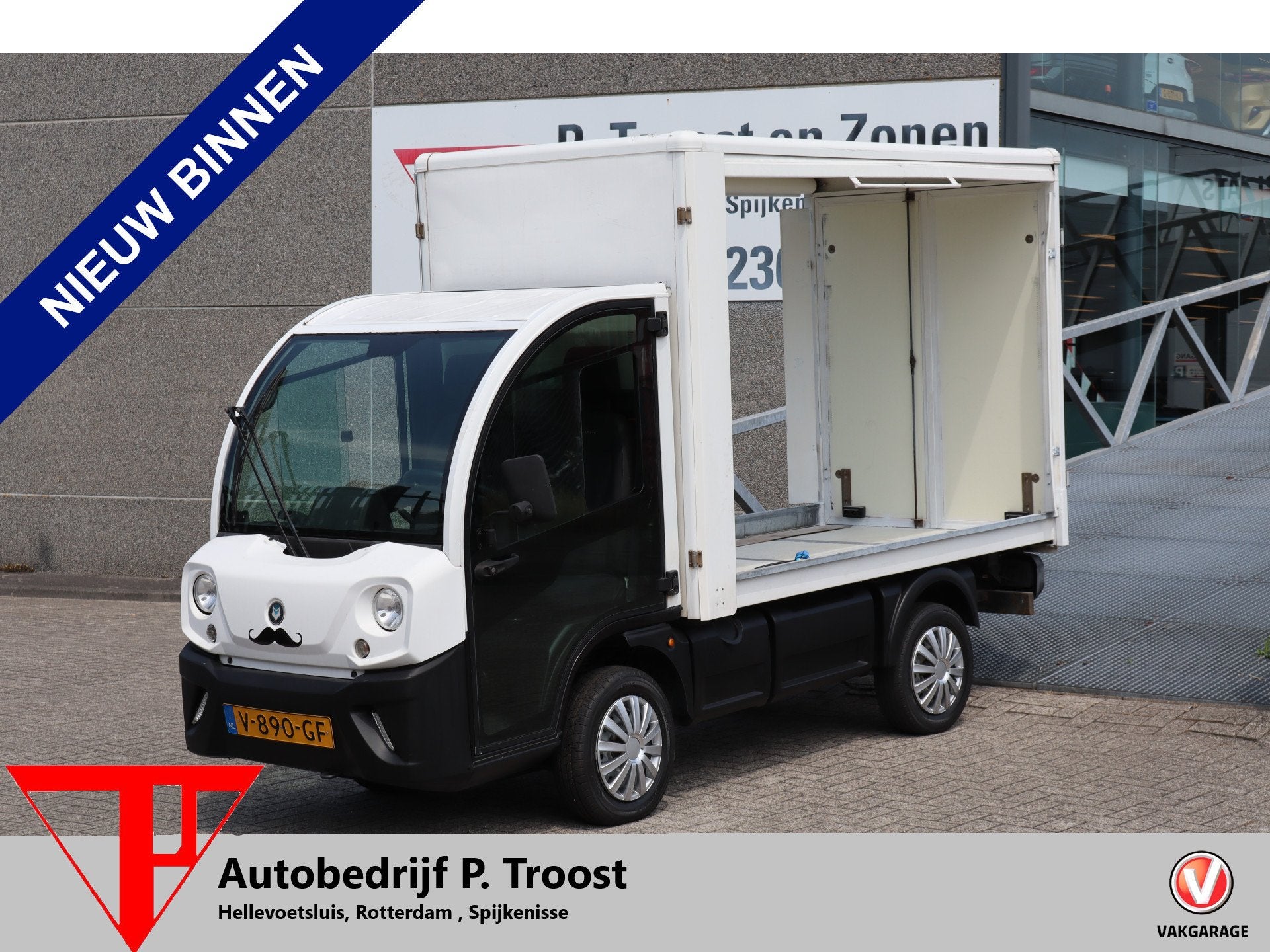 Goupil G4 Van Blitterswijk Goupil G4 ECO MOBILITEIT - Automa, Auto's, Overige merken, Stof, Gebruikt, Zwart