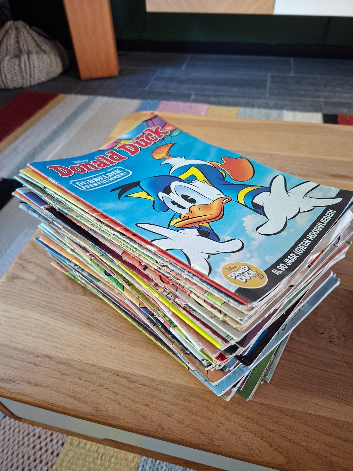 Grote stapel Donald Duck stripboeken, Disney, Meerdere stripboeken, Ophalen, Gelezen