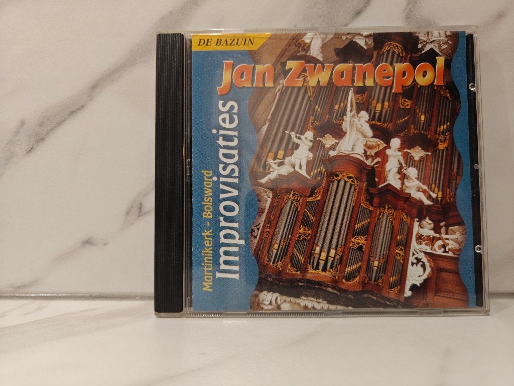 orgelcd Jan Zwanepol – Improvisaties Bolsward., Ophalen of Verzenden, Gebruikt, Klassieke kerkmuziek, Orgel
