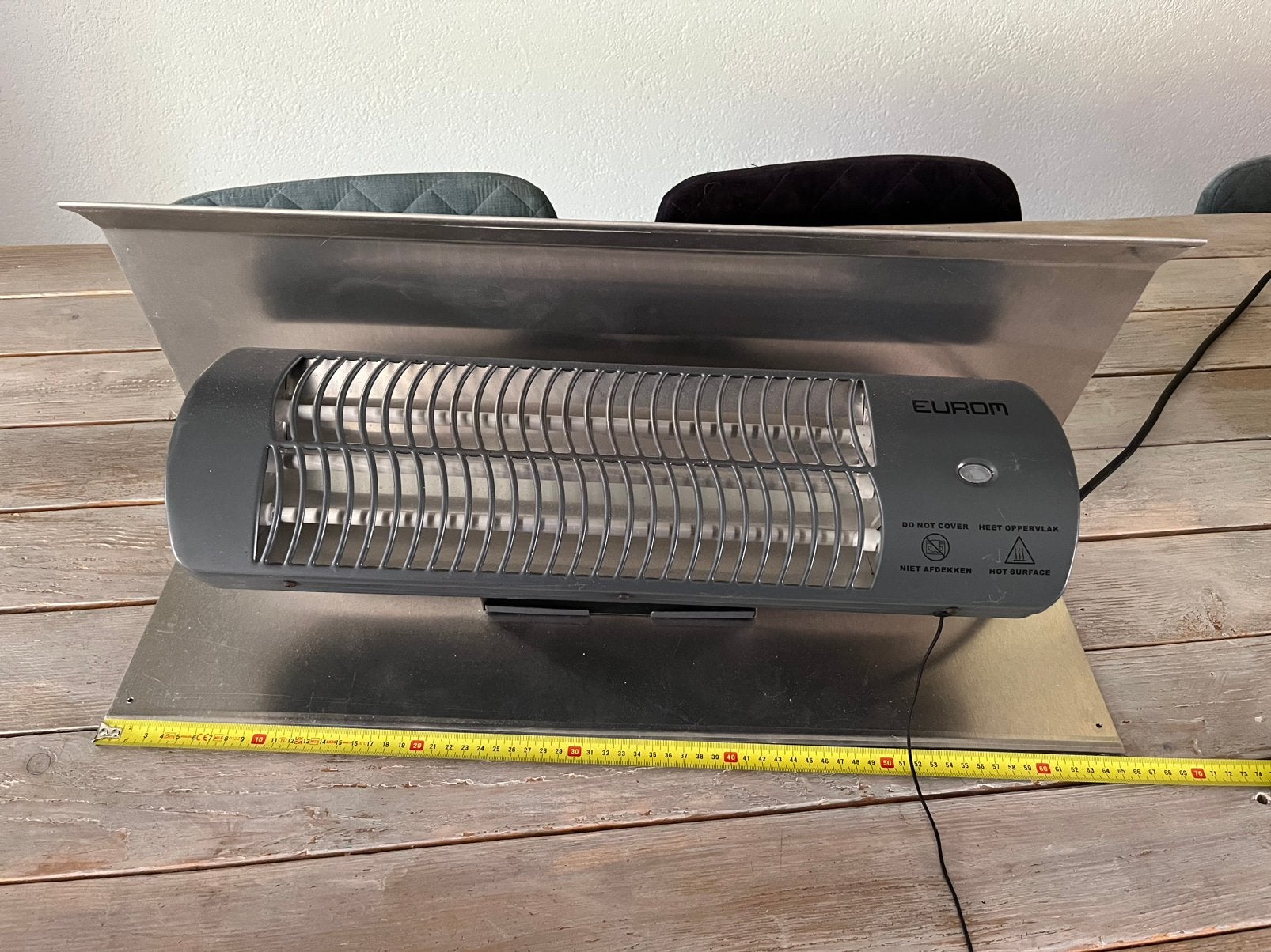 Terrasverwarmer, Elektrisch, Gebruikt, Ophalen of Verzenden, Waterbestendig