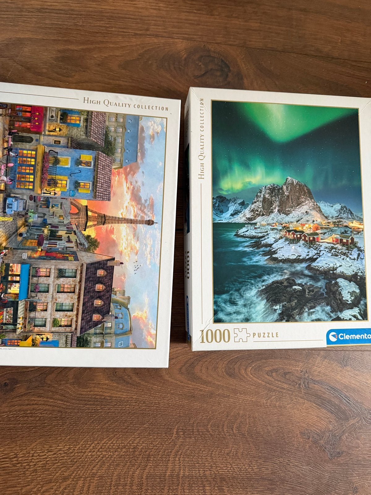 5x Clementoni Puzzels - 1000 stukjes - Diverse Afbeeldingen, Ophalen of Verzenden, 500 t/m 1500 stukjes, Gebruikt, Legpuzzel