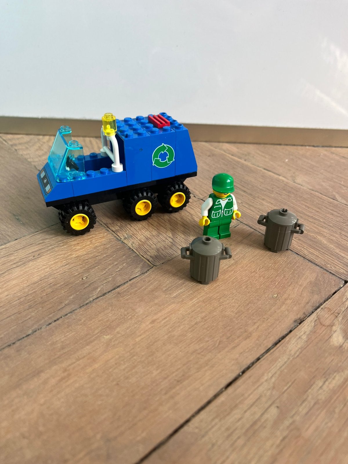 Lego city 6564 recycle truck vuilniswagen afval vuilnis auto, Ophalen of Verzenden, Zo goed als nieuw, Complete set, Lego