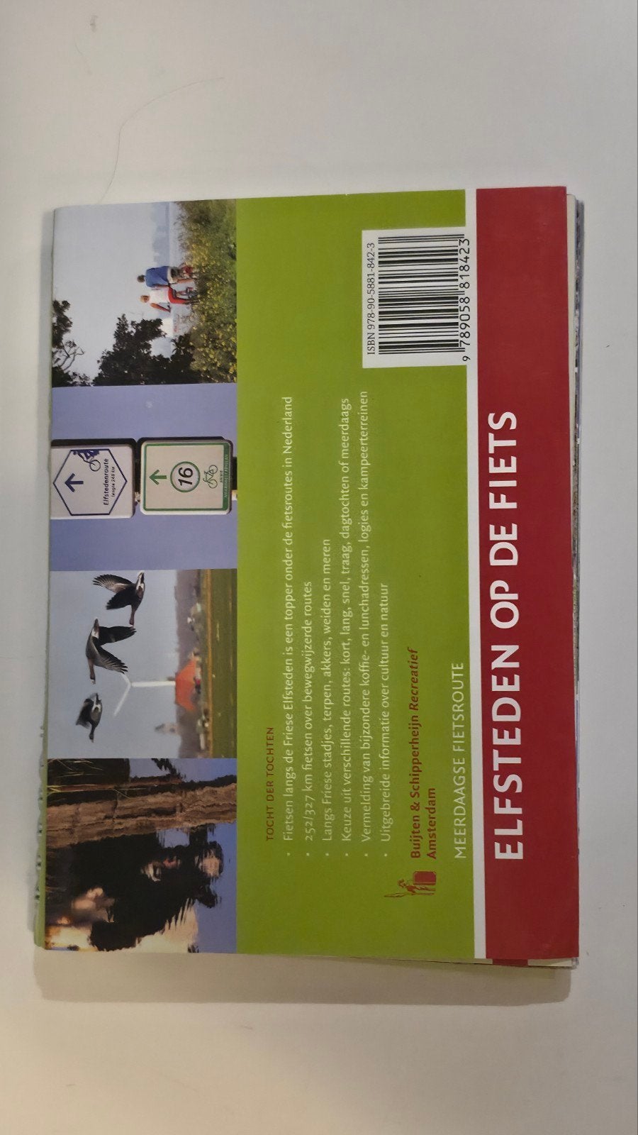 Elfstedentocht op de Fiets - Meerdaagse Fietsroute, Overige merken, Fiets- of Wandelgids, Ophalen of Verzenden, Zo goed als nieuw