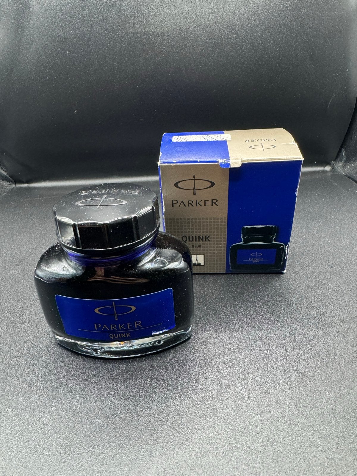 Parker Quink blauwe inktfles 57 ml, Verzenden