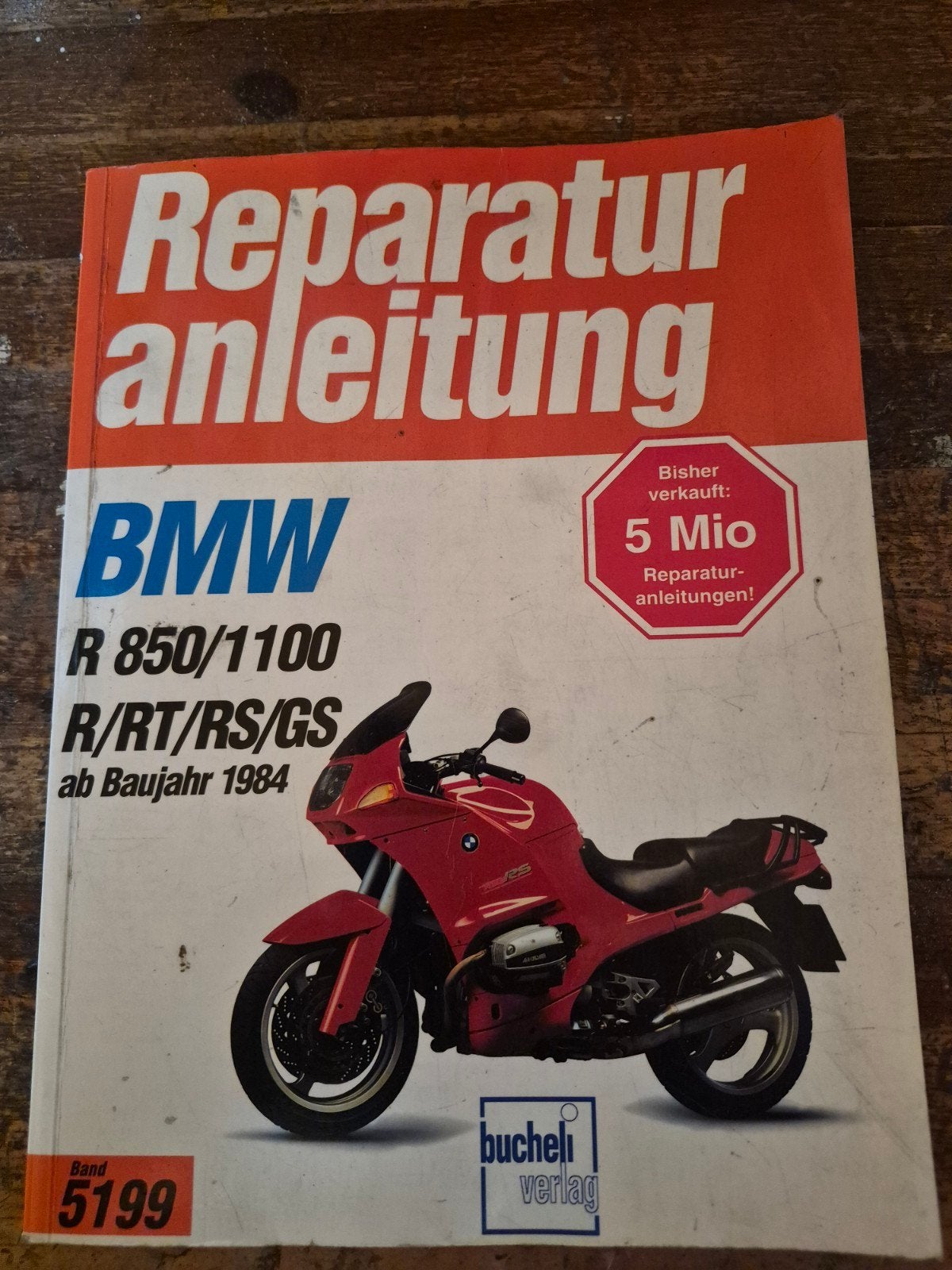 werkplaats handboek BMW R850/1100 R/RT/RS/GS, Ophalen of Verzenden, BMW
