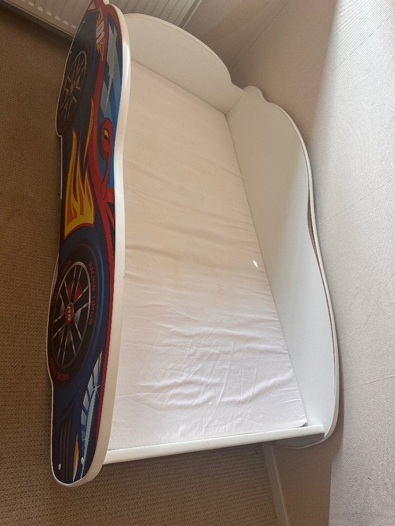 Peuterbed te koop, Gebruikt, 70 tot 85 cm, Matras, 140 tot 160 cm