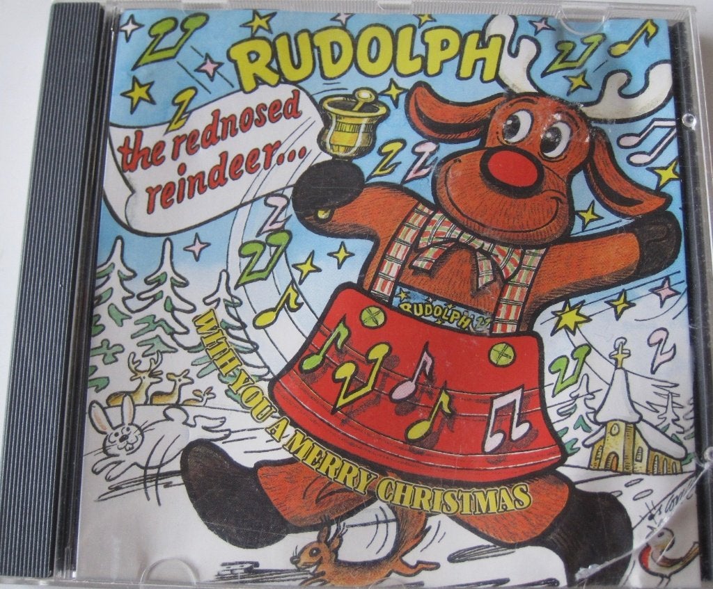 Kerst met Rudolph the red nosed reindeer - verzamel CD, Cd's en Dvd's, Ophalen of Verzenden, Zo goed als nieuw, Kerst