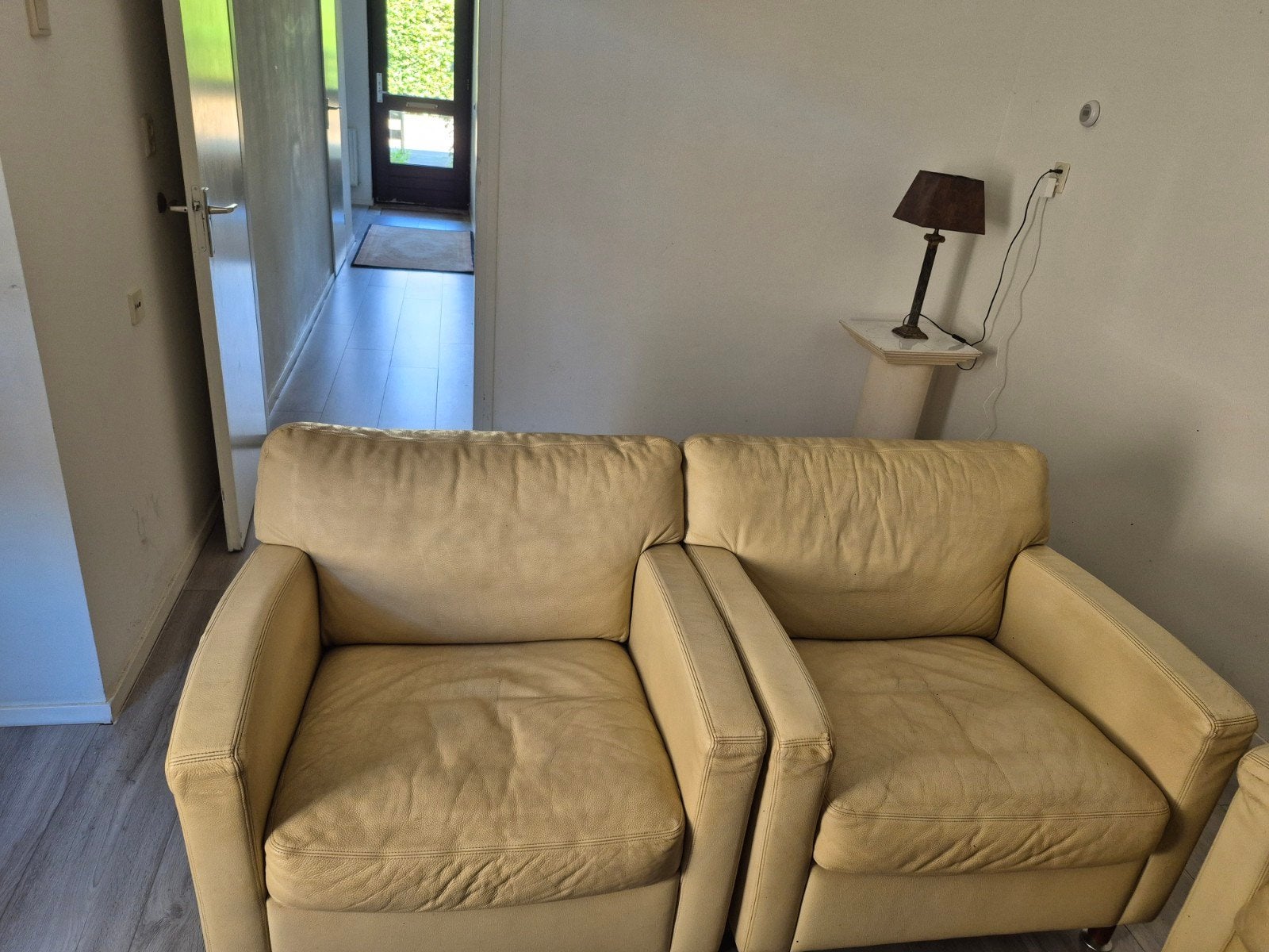 gratis fauteuils, Huis en Inrichting, Banken | Bankstellen, Ophalen of Verzenden, Gebruikt, 75 tot 100 cm, Minder dan 150 cm