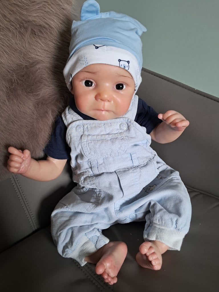 Reborn baby, Verzamelen, Ophalen of Verzenden, Nieuw, Babypop, Levensecht of Reborn