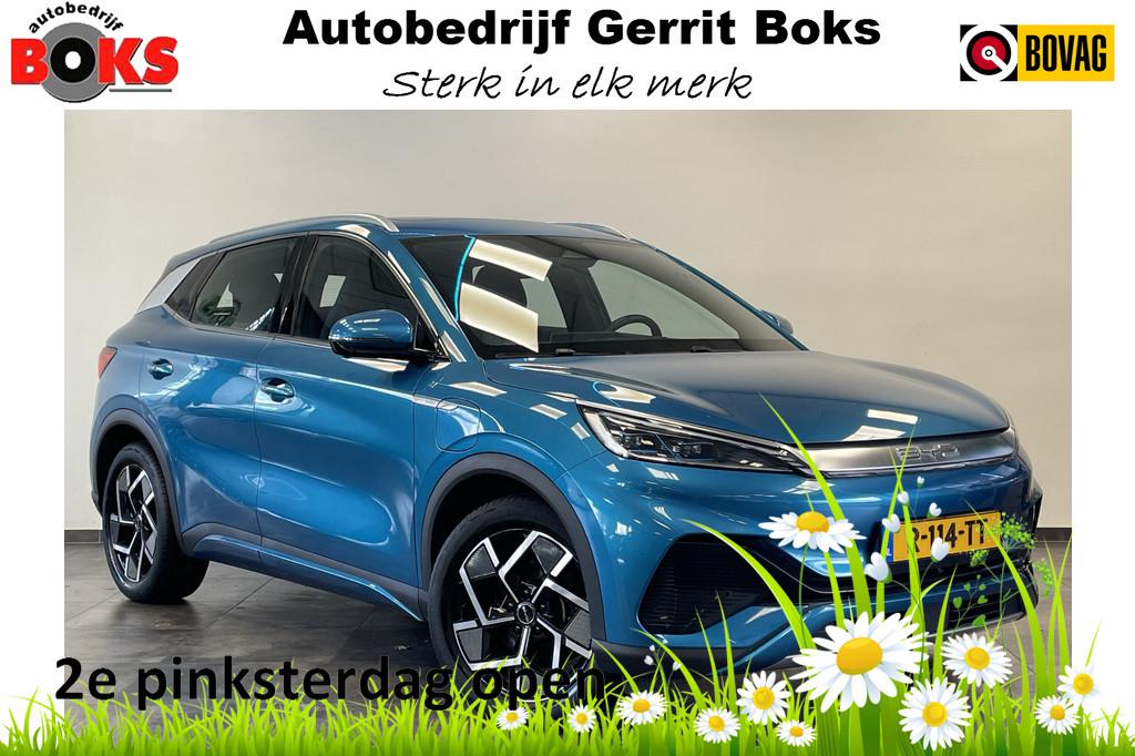 BYD ATTO 3 Comfort 60 kWh ACC PDC Panoramadak NAP! ! 2e Pink, Automatische klimaatregeling, Gebruikt, Blauw, 33 min